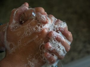 Handwashing can provide protection against coronavirus.