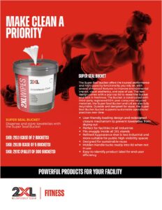 2XL1 Super Seal Bucket Sell Sheet
