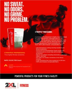 2XL38 GymWipes® Professional Sell Sheet