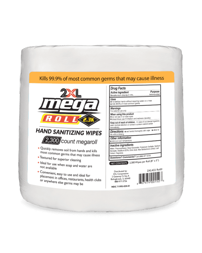 Mega Roll Hand Sanitizing Wipes - 2,300 count