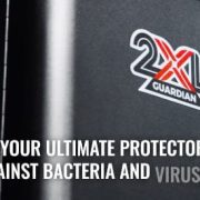 2XL Guardian logo. Your ultimate protector against bacteria and viruses.