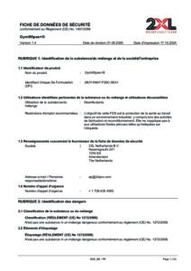 2XL331EU GymWipes+® EU SDS Sheet (Dutch)