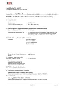 2XL331EU GymWipes+® EU SDS Sheet (English)