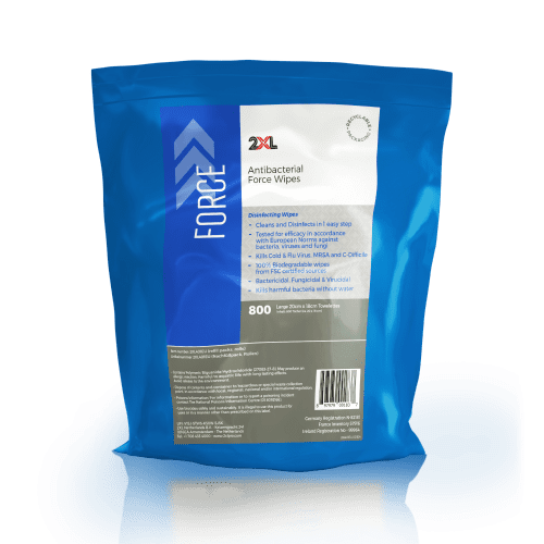 Antibacterial Force<sup>®</sup> Wipes EU