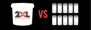 2XL rolls cost less than canisters