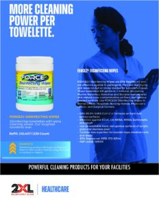 2XL407 Force2® Disinfecting Wipes Sell Sheet