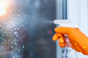 Be sure to wash your windows during spring cleaning.