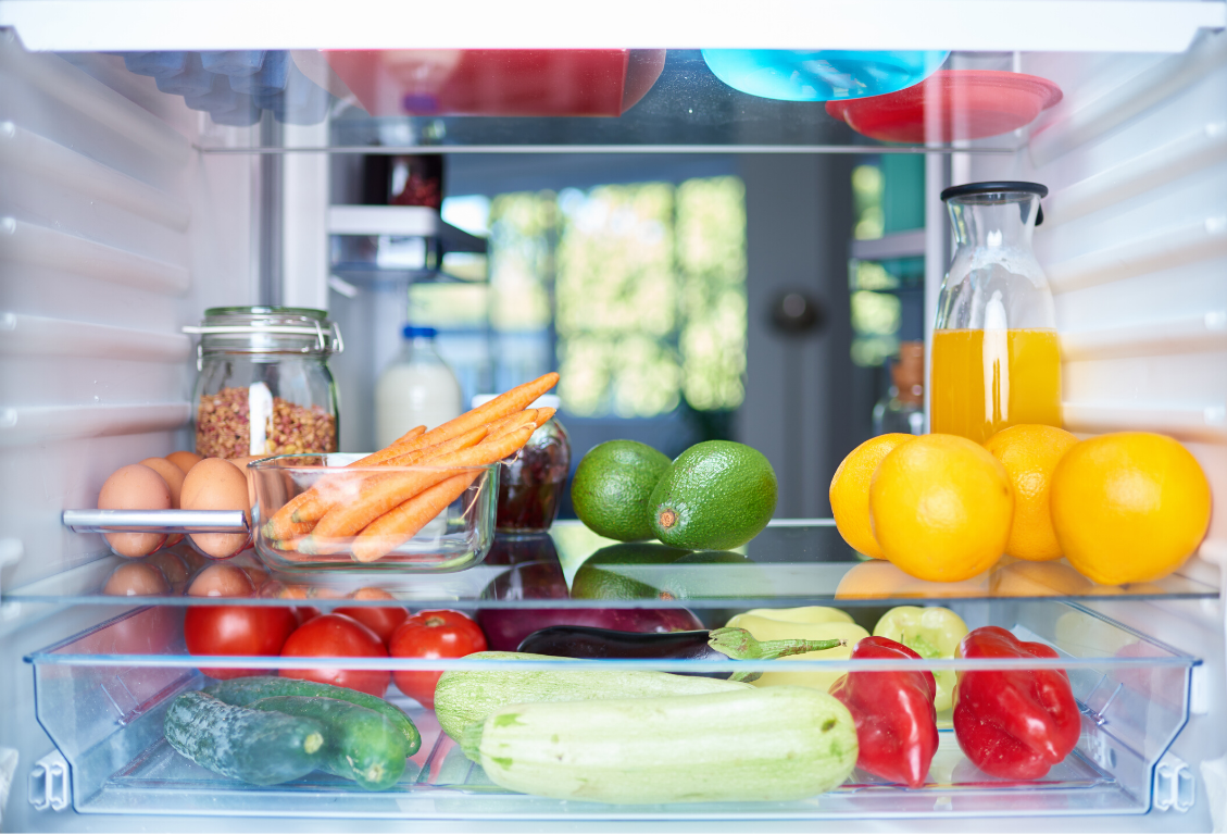 Storing food properly is an important food safety step.