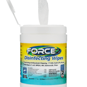 Front view of open Force2 Disinfecting Wipes.