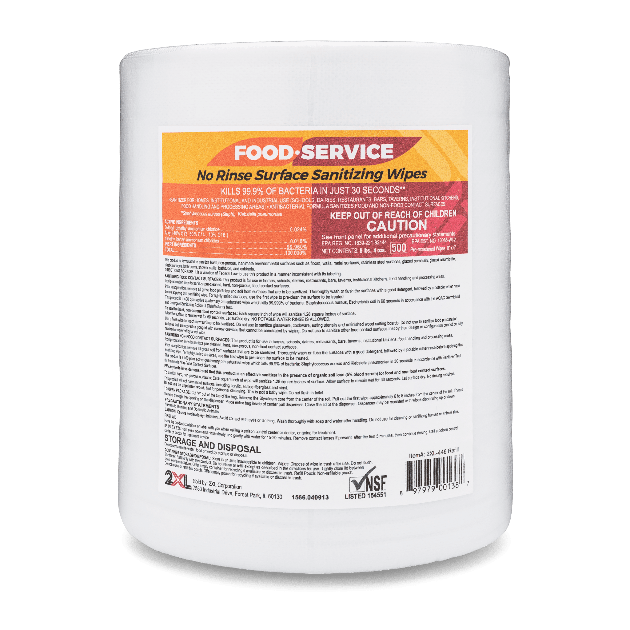 2XL Surface Wipes Disinfecting Wipes Cleaning Wipes 2XL Corporation