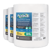 Front view of Force wipes, group shot.