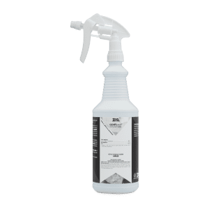 Front view of CDiffend spray bottle.