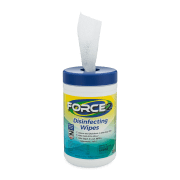 Front view of open Force2 Disinfecting Wipes.