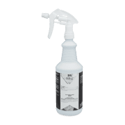 Front view of CDiffend spray bottle.