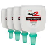 Front view of Foaming Hand Sanitizer Fragrance Free, group shot.