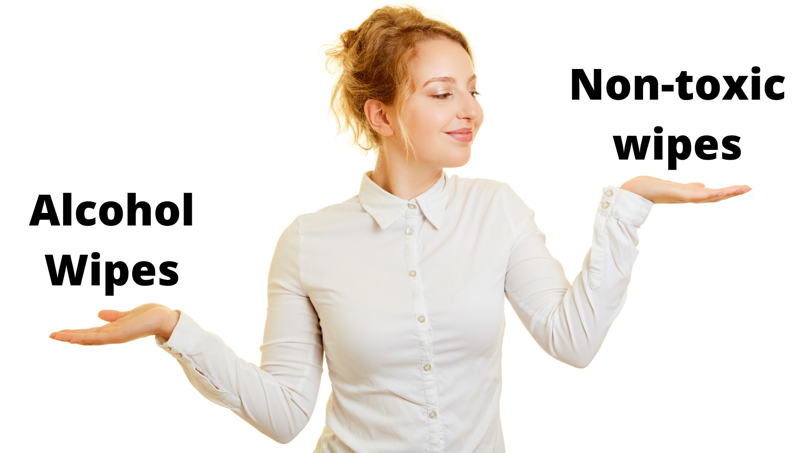 Alcohol disinfectant wipes or non-toxic wipes? 