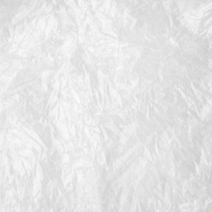 Close up of clear crinkled plastic.