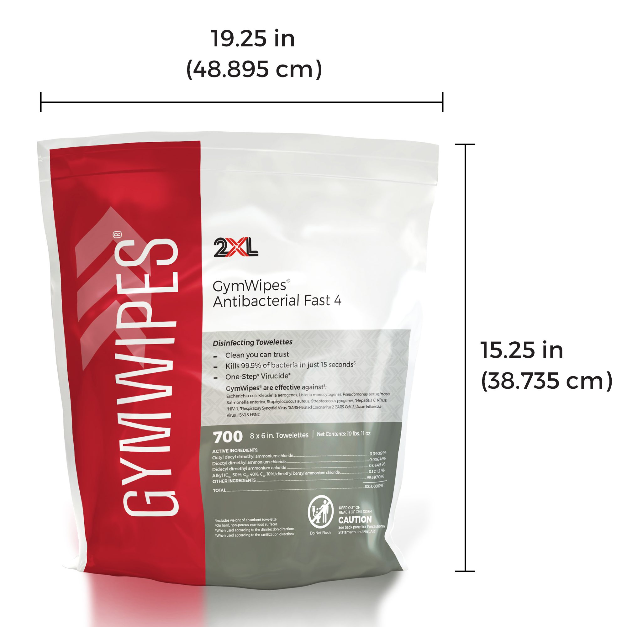 メーカー公式ショップ】 GymWipes Antibacterial - Wipes