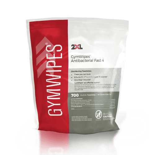 GymWipes<sup>®</sup> Antibacterial Fast 4